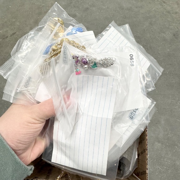 Bulk Jewelry Box 4 Pounds 4 Ounces Variety Craft Wearable Fashion Mystery Fun - Picture 4 of 8